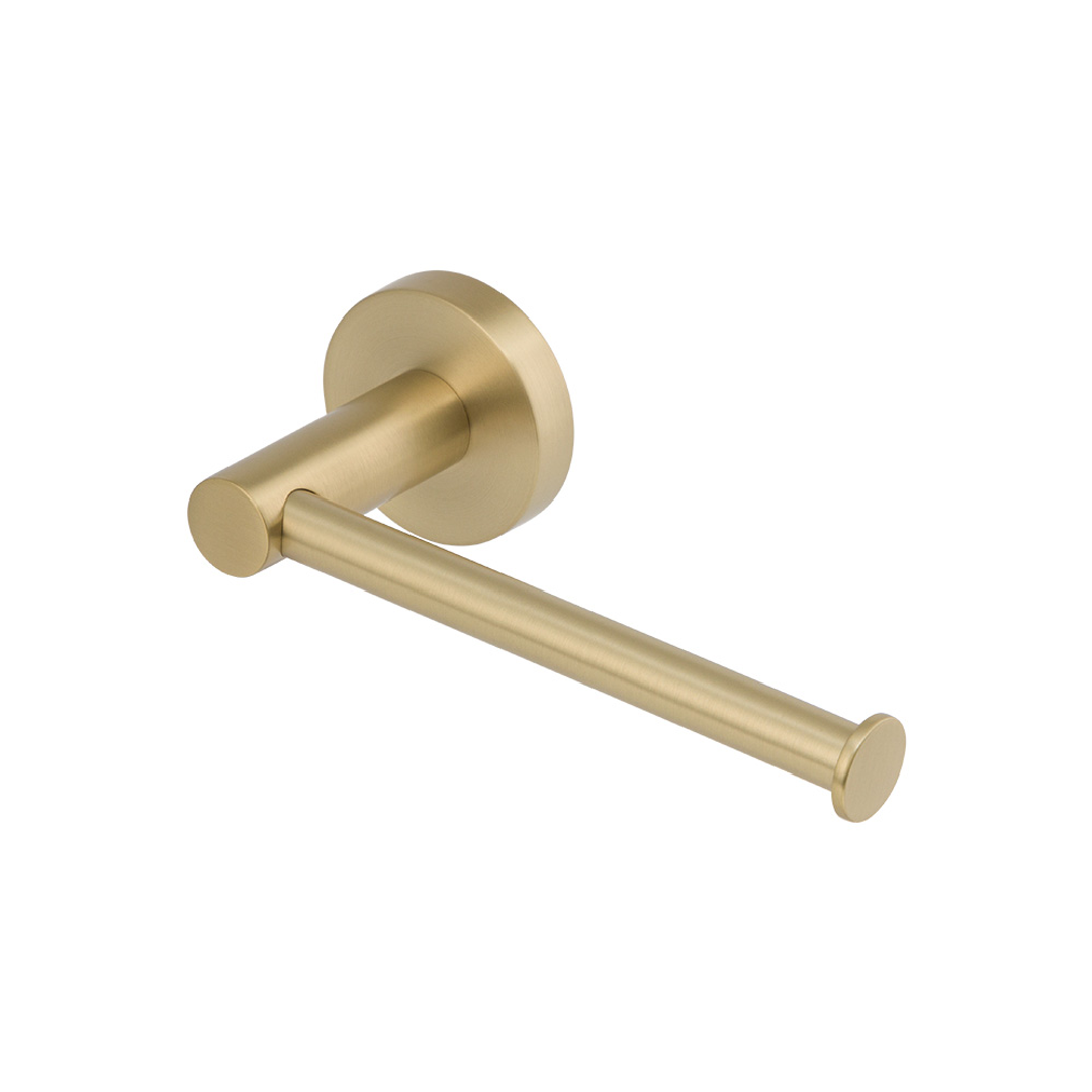 Brasshards Mixx Chia Toilet Roll Holder Brushed Gold