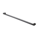 Brasshards Mixx Sandalwood Single Towel Rail 800Mm Gun Metal