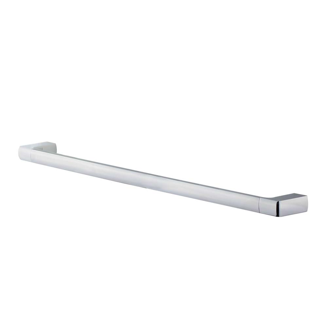 Brasshards Mixx Sandalwood Single Towel Rail 600Mm Chrome