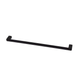 Brasshards Mixx Sandalwood Single Towel Rail 600Mm Matt Black
