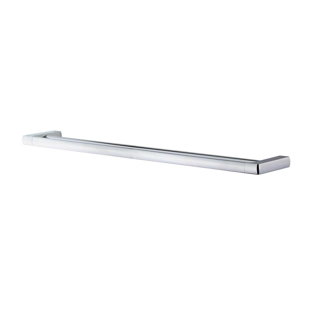 Brasshards Mixx Sandalwood Double Towel Rail 800Mm Chrome