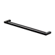 Brasshards Mixx Sandalwood Double Towel Rail 800Mm Matt Black