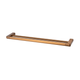 Brasshards Mixx Sandalwood Double Towel Rail 600Mm Brushed Bronze