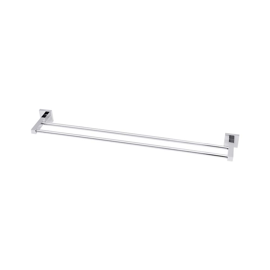 Brasshards Mixx Mint Double Towel Rail 750Mm Chrome