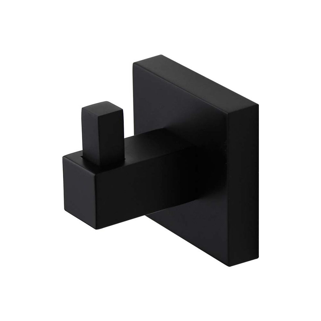 Brasshards Mixx Mint Robe Hook Matt Black