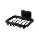 Brasshards Mixx Mint Soap Basket Matt Black