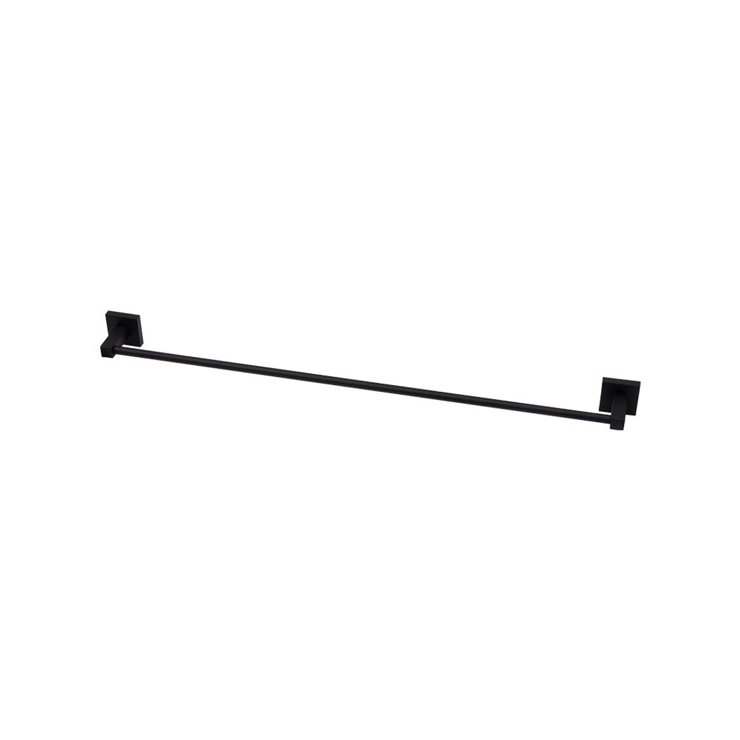 Brasshards Mixx Mint Single Towel Rail 750Mm Matt Black