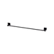 Brasshards Mixx Mint Single Towel Rail 750Mm Matt Black