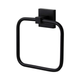 Brasshards Mixx Mint Towel Ring Matt Black