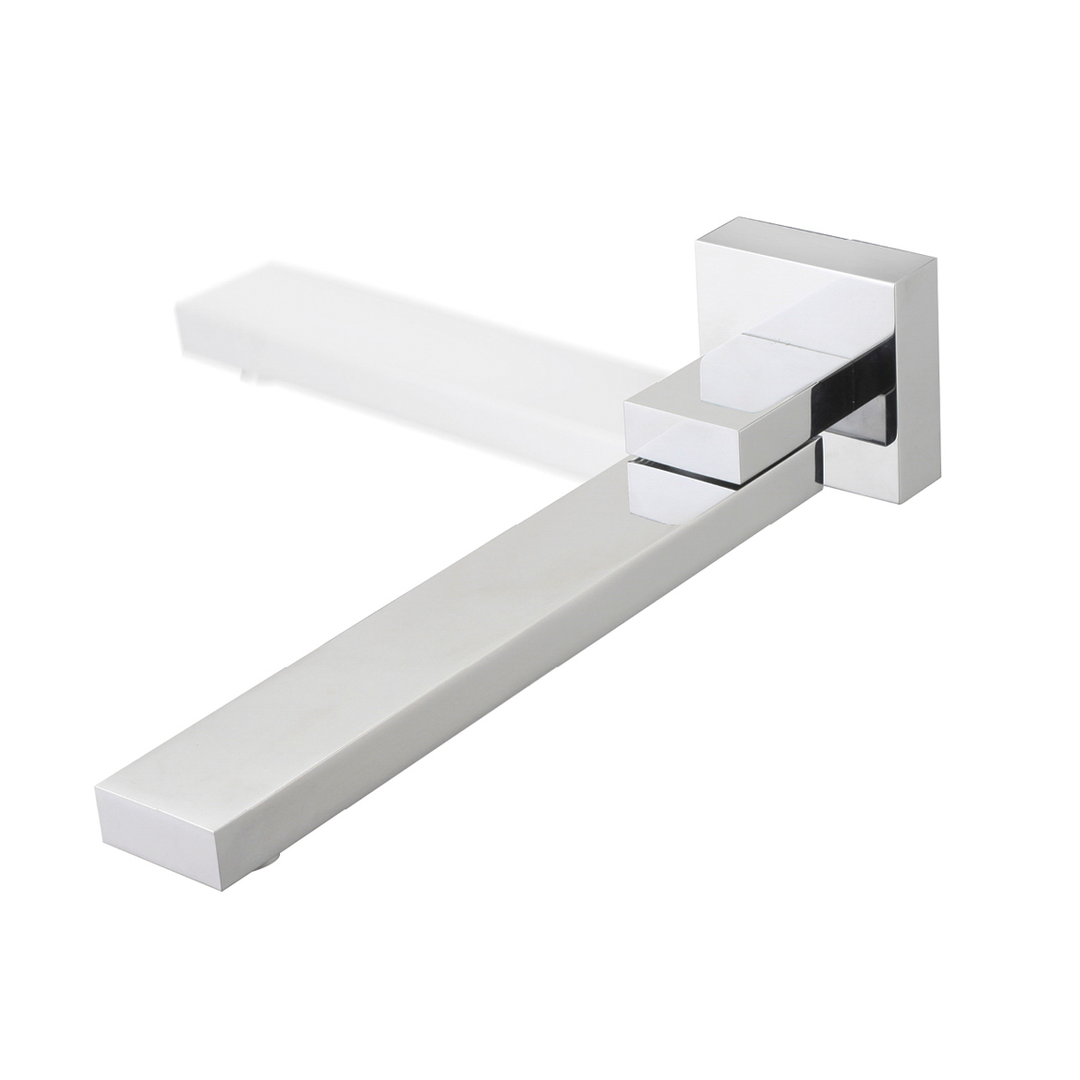 Otti Taran Swivel Square Bath Spout Chrome