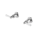 Phoenix Wiltern Wall Top Assemblies 15Mm Extended Spindles Chrome