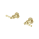 Phoenix Wiltern Wall Top Assemblies 15Mm Extended Spindles Brushed Gold