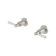 Phoenix Wiltern Wall Top Assemblies 15Mm Extended Spindles Brushed Nickel
