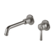 Phoenix Wiltern Switchmix Wall Basin / Bath Mixer Set 190Mm Brushed Carbon