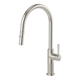 Phoenix Wiltern Pull Out Sink Mixer 230Mm Brushed Nickel