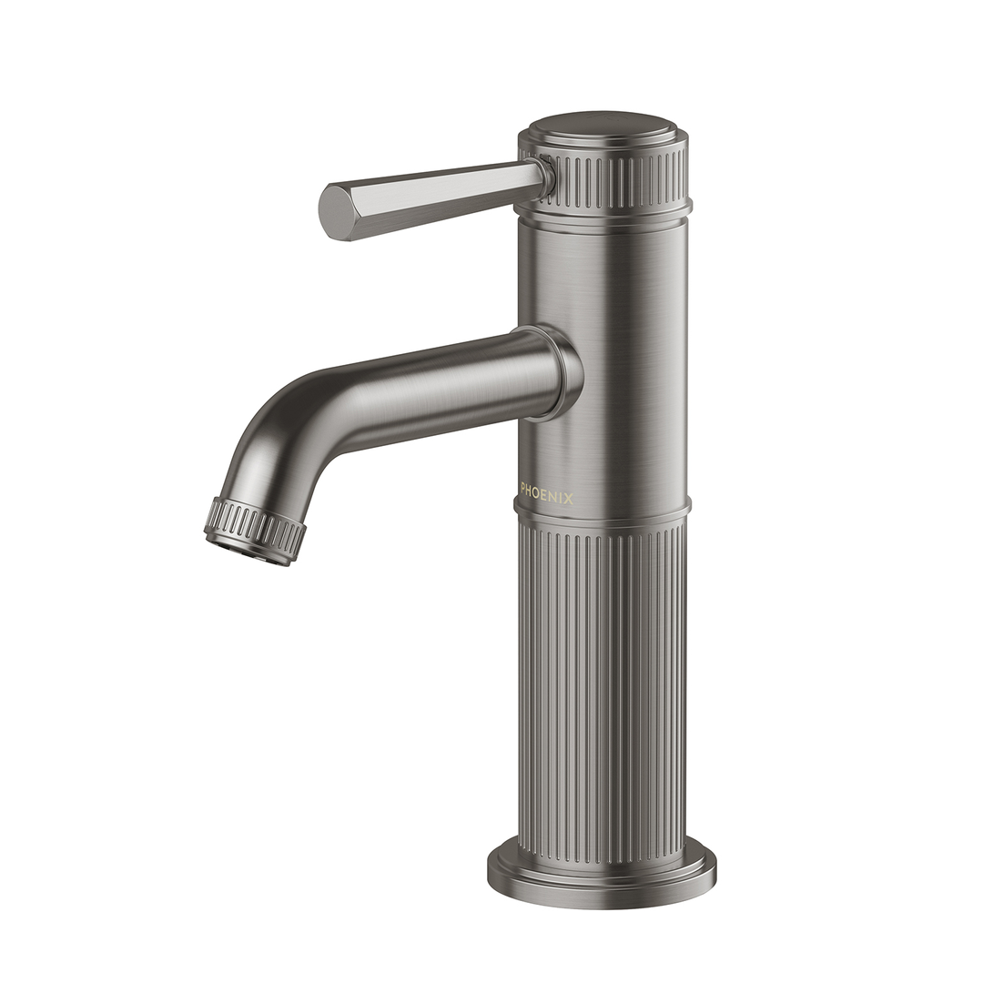 Phoenix Wiltern Basin Mixer Brushed Carbon