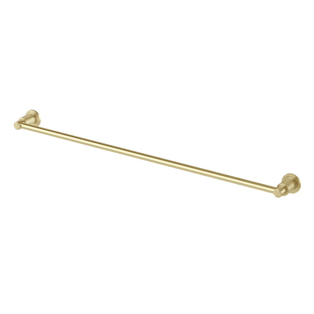 Phoenix Wiltern Single Towel Rail 800Mm Brushed Gold
