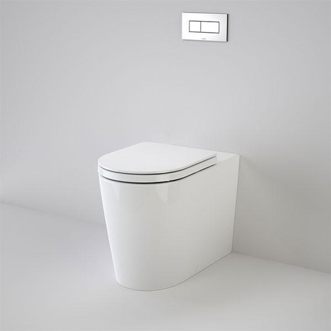 Caroma Liano Cleanflush Easy Height Wall Faced Invisi Series II Toilet Suite