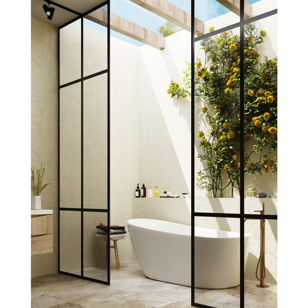 Belbagno Romano Freestanding Bath Gloss White 1500mm