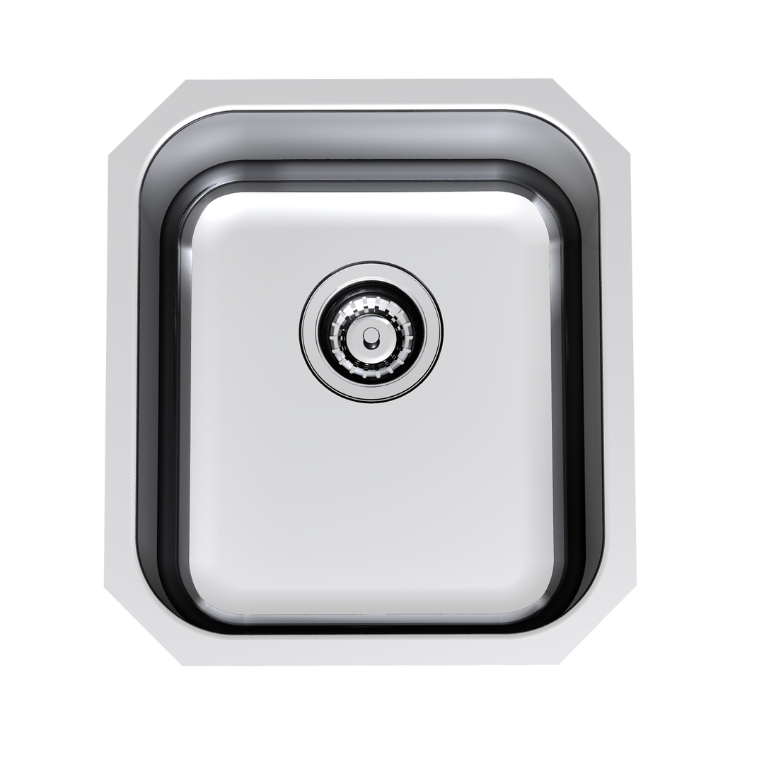 Clark Polar Single Bowl Undermount S/Steel Sink