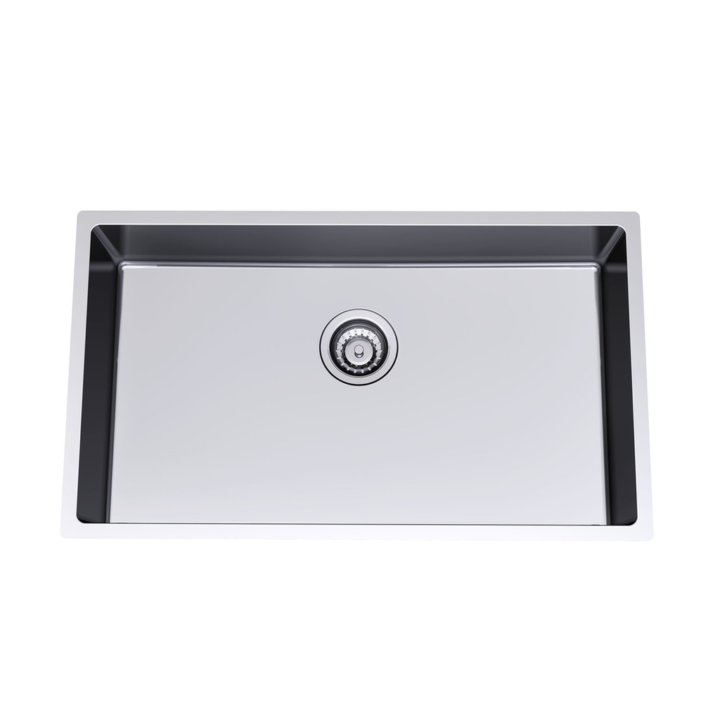 Clark Prism Large Single Bowl S/Steel Sink Undermount Or Overmount