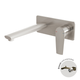 Phoenix Arlo Wall Basin / Bath Mixer Set 200Mm Trim Kit Only Brushed Nickel