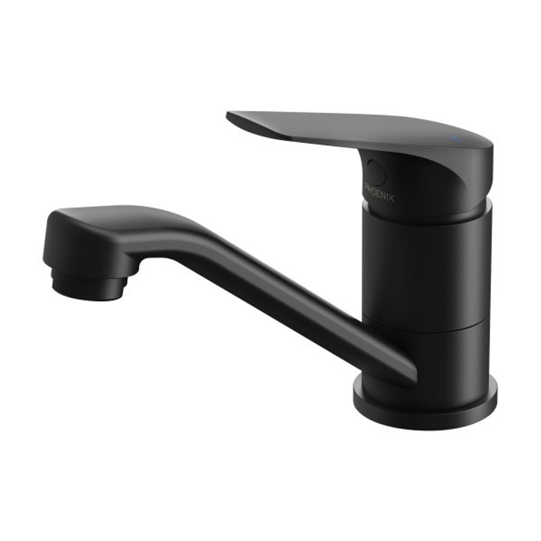 Phoenix Ivy Mkii Swivel Basin Mixer Matte Black