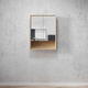 Otti Byron Natural Oak Plywood Shaving Cabinet 600X800X150 With Copper Free Mirrror