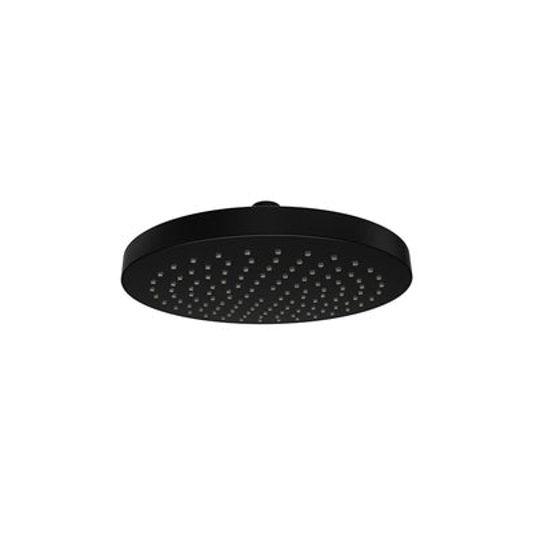 Parisi Tondo Round Shower Head 200mm Matt Black To.Sh.A200.02