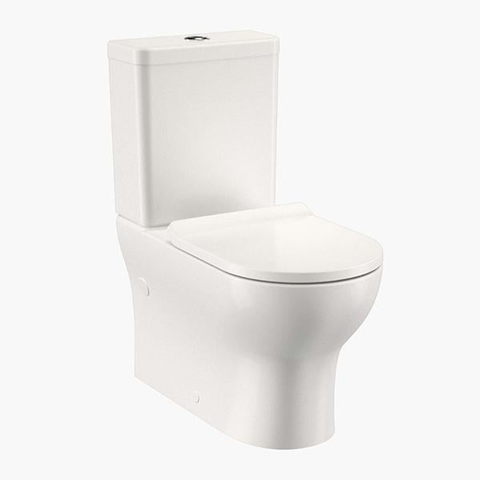 Clark Round Back To Wall Toilet Suite
