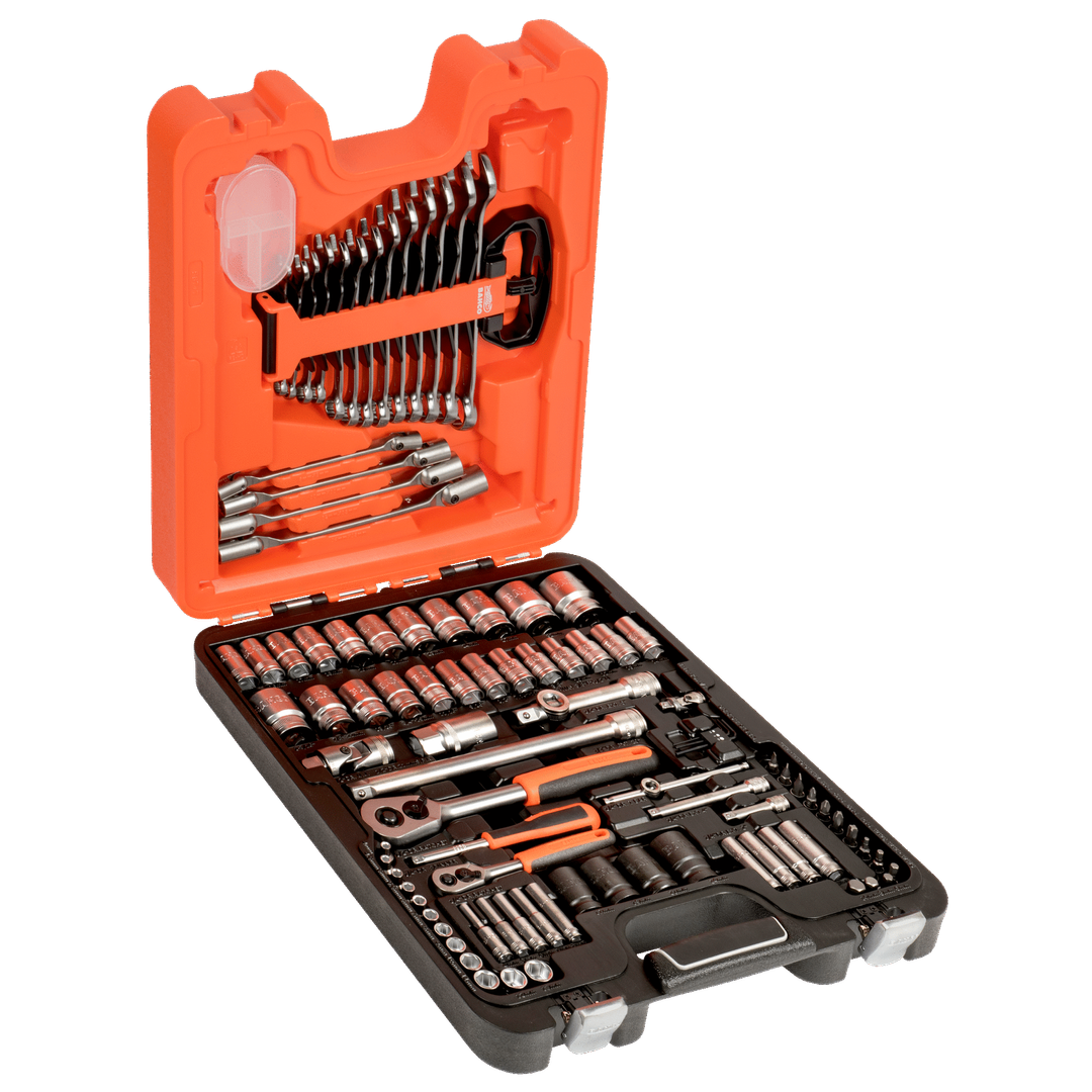 Bahco 94-Piece 1/4" & 1/2" Combination Socket & Spanner Set