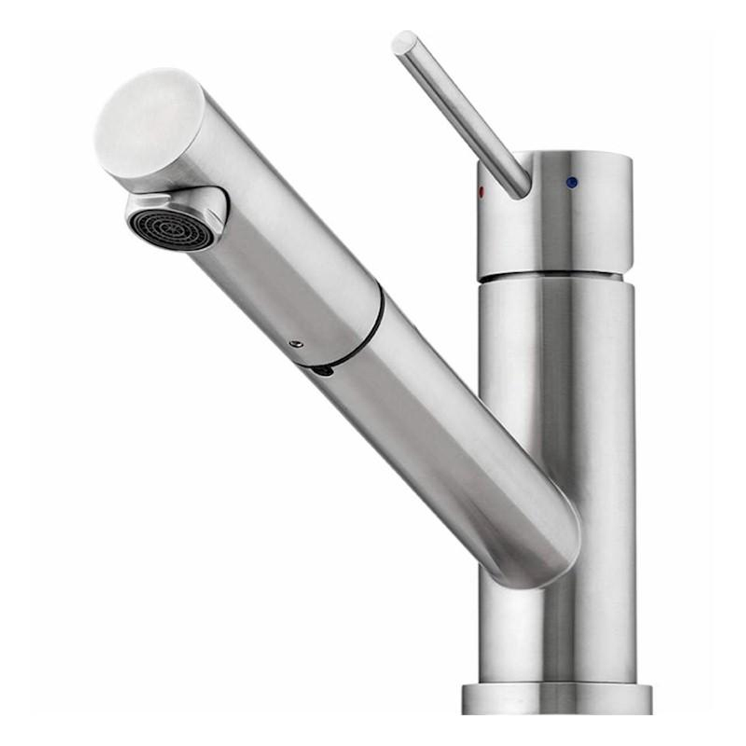 Essente Swivel Pull Out Mixer Stainless Steel