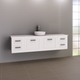 Timberline Victoria Wall Hung Vanity 1800mm Centre Bowl