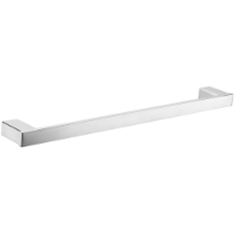 Bella Vista Chunky Single Towel Rail 600mm Chrome