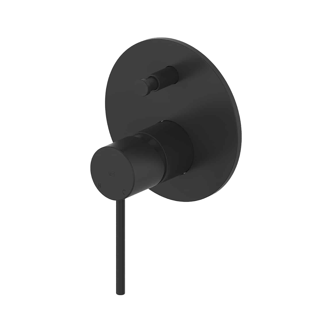 Greens Gisele Diverter Shower Mixer Matte Black
