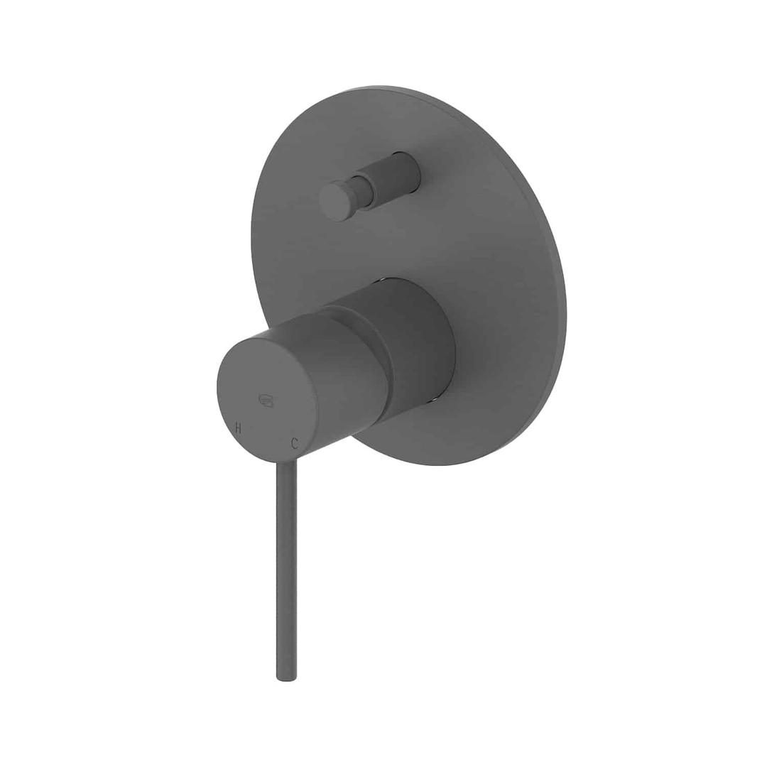 Greens Gisele Diverter Shower Mixer Pvd Gun Metal
