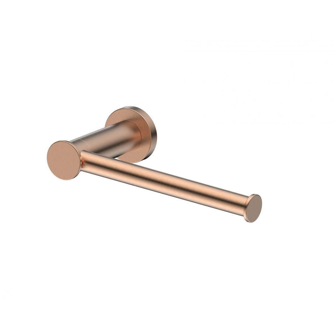Greens Reason Toilet Roll Holder Brushed Copper