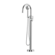 Greens Gisele Freestanding Bath Filler Pvd Brushed Nickel
