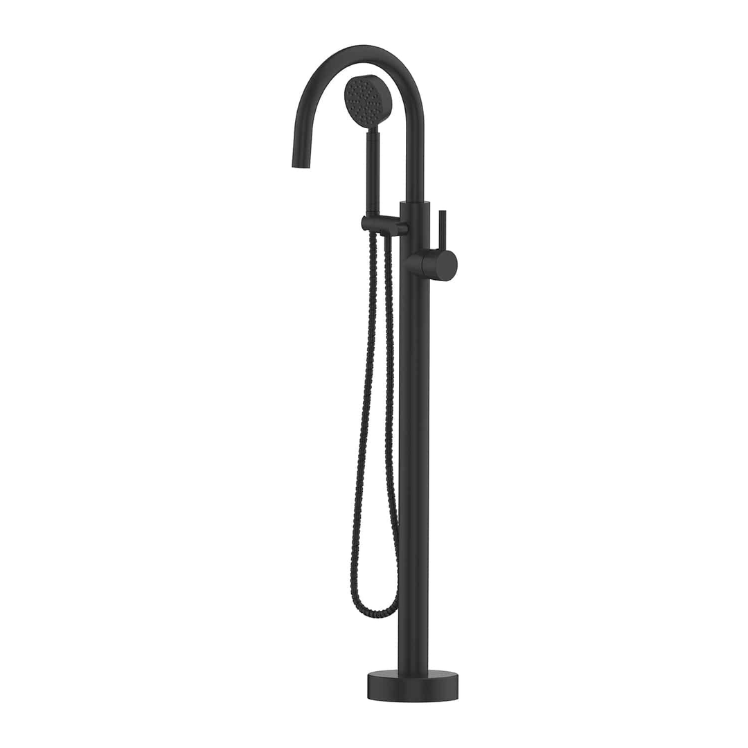 Greens Gisele Freestanding Bath Filler Matte Black