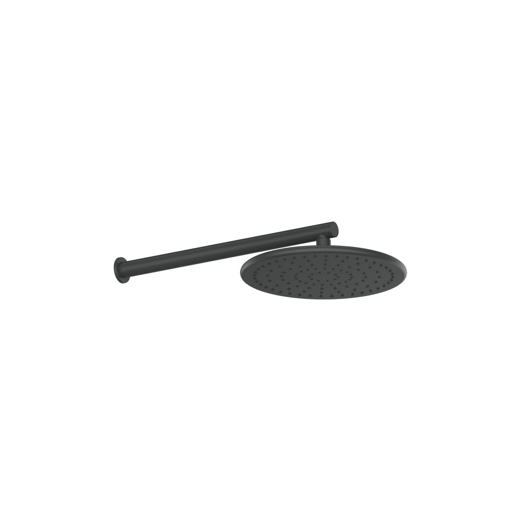Greens Rocco Wall Shower Matte Black