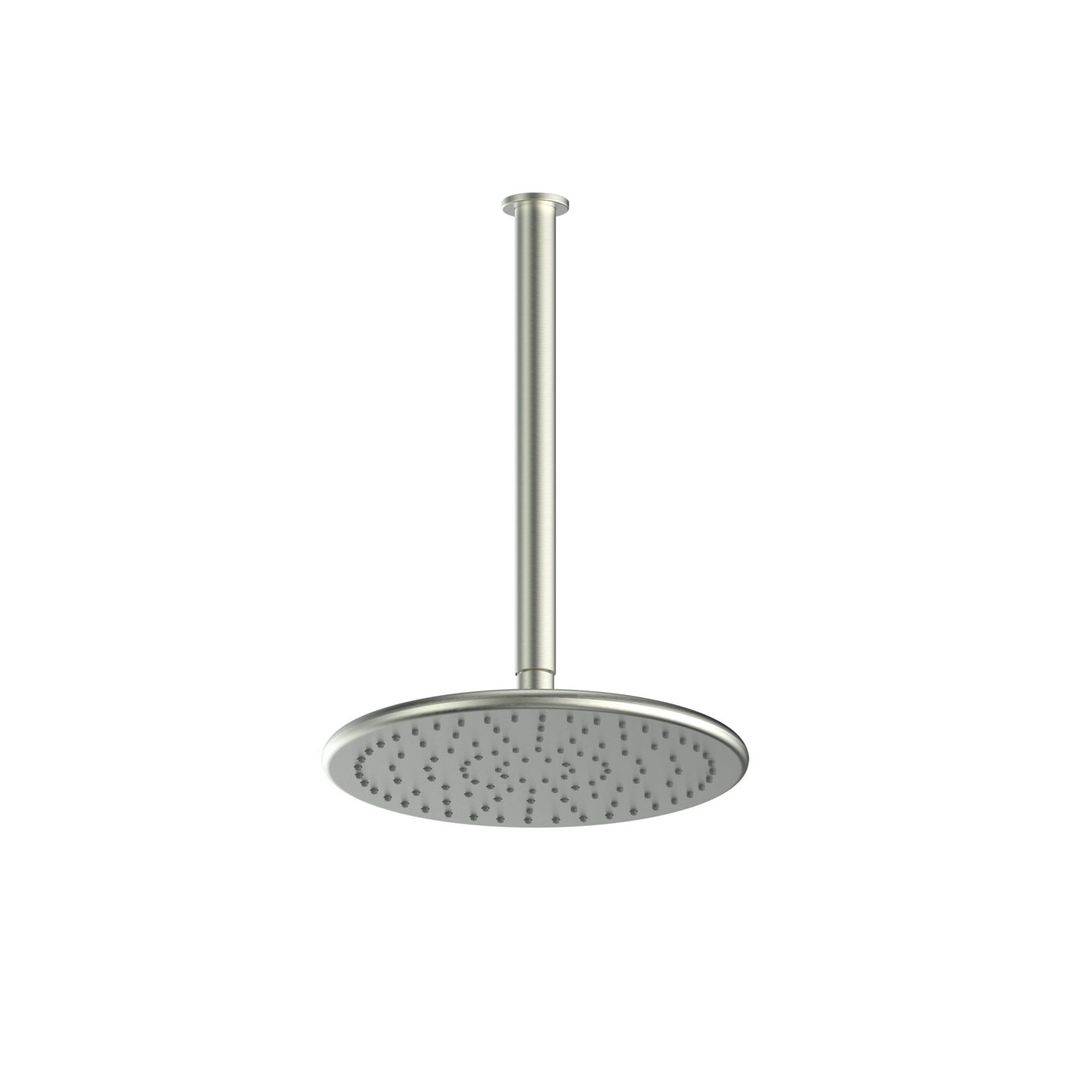 Greens Rocco Ceiling Shower Brushed Nickel
