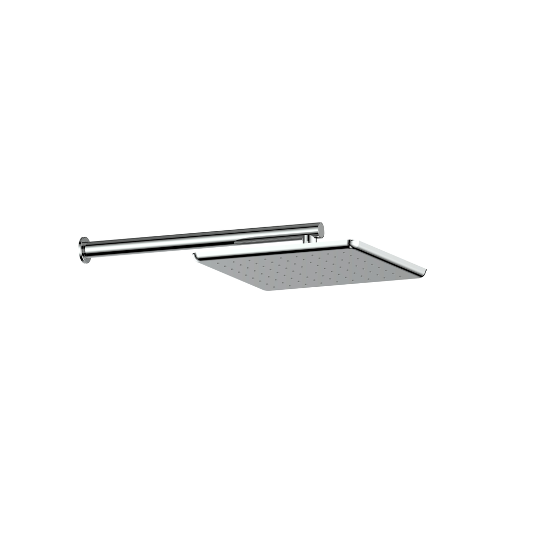 Greens Skyla Wall Shower Chrome 280Mm X 280Mm Square Overhead Shower