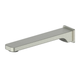 Greens Swept Bath Spout Brushed Nickel Fixed Spout