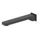 Greens Swept Bath Spout Matte Black Fixed Spout