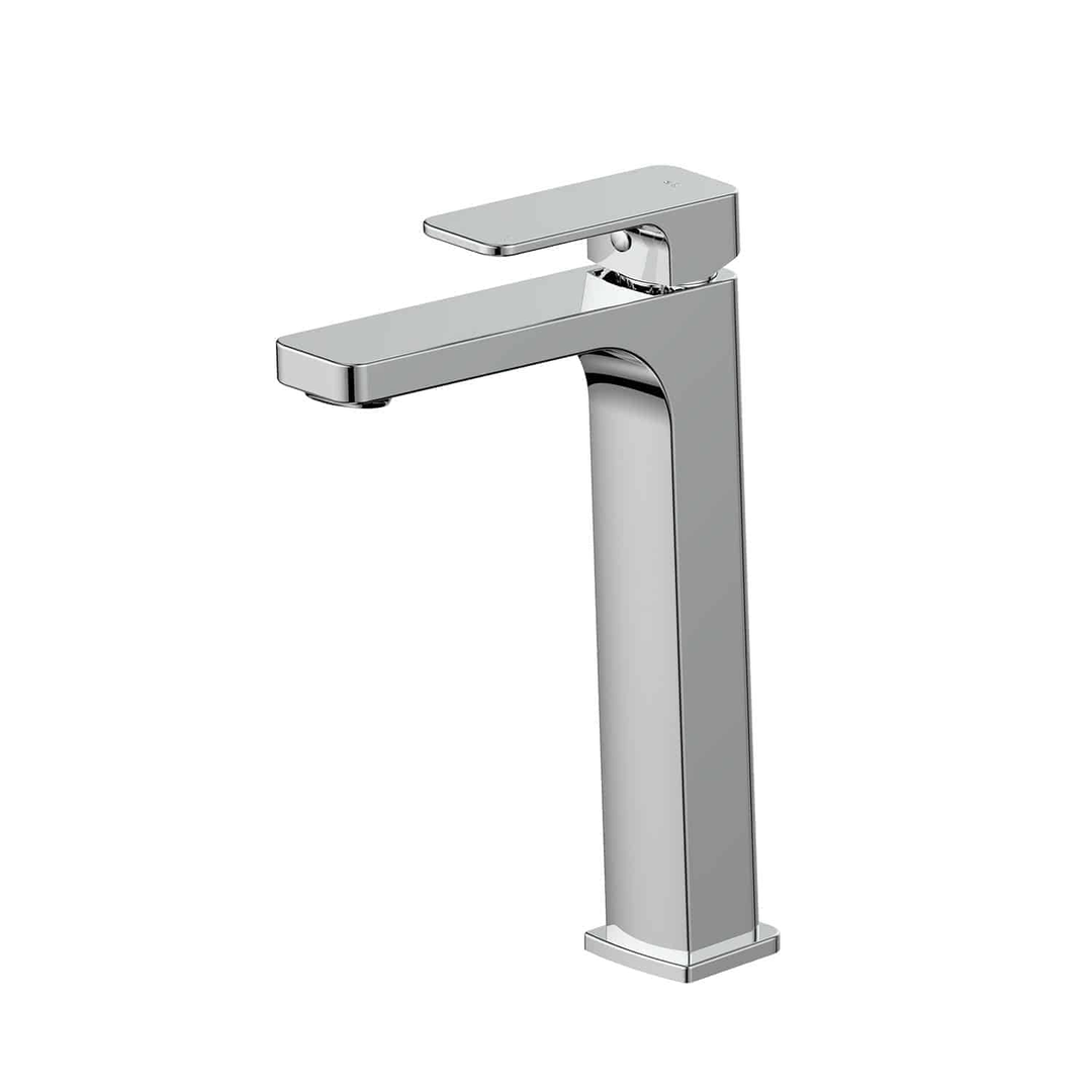 Greens Swept Tower Basin Mixer Chrome
