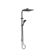 Greens Skyla Airflo Twin Rail Shower Pvd Gun Metal