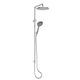 Greens Rocco Twin Shower Rail Chrome 187900