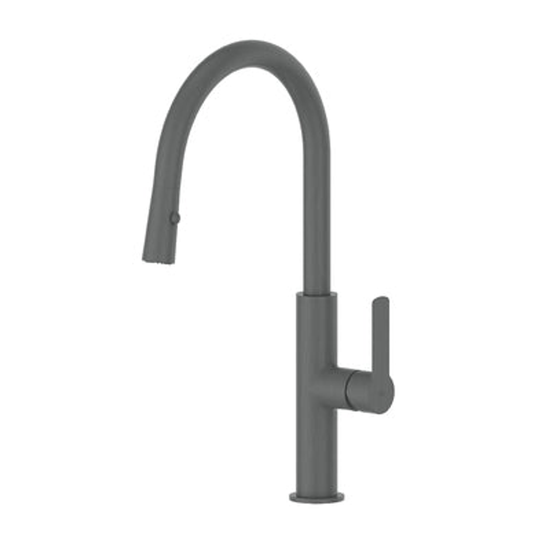 Greens Astro II Pull Down Sink Mixer - Gun Metal