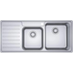 Franke Bell Inset Sink Double Bowl With Drainer 1080Mm Bcx621Rhd