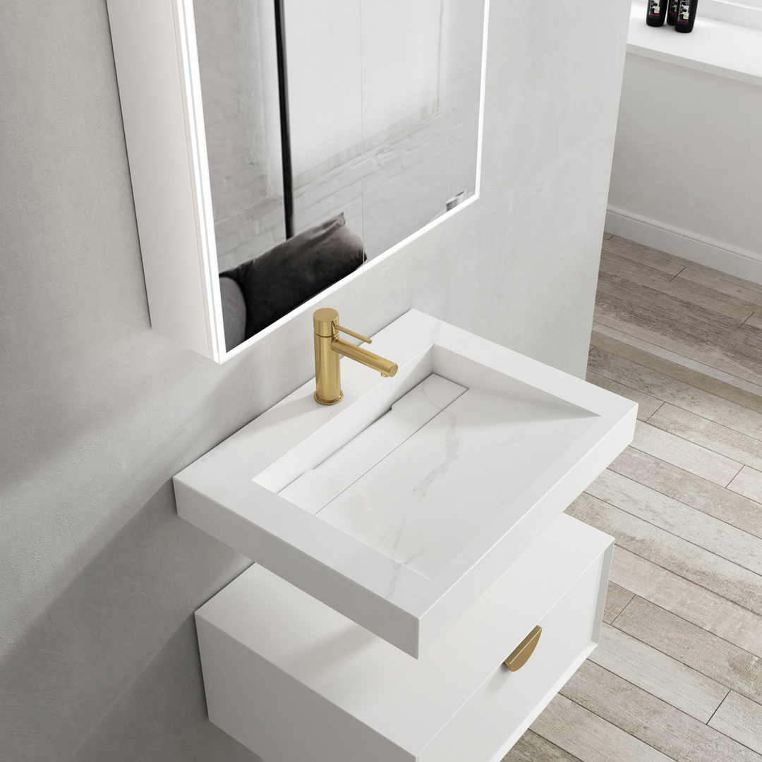 OTTI MOONLIGHT 600MM SOLID SURFACE TOP